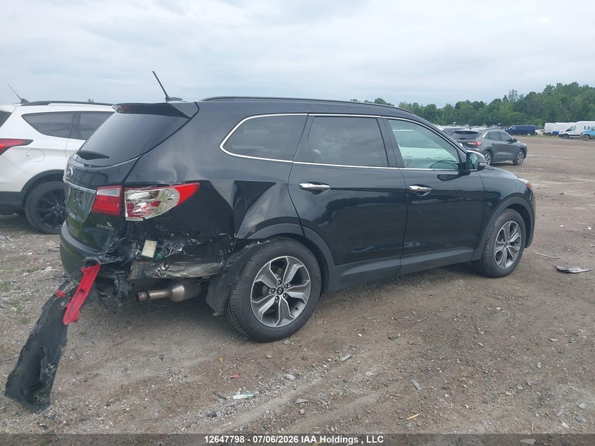 Vin: km8sndhf3gu159376, lot: 3049272, hyundai santa fe se/limited 20164