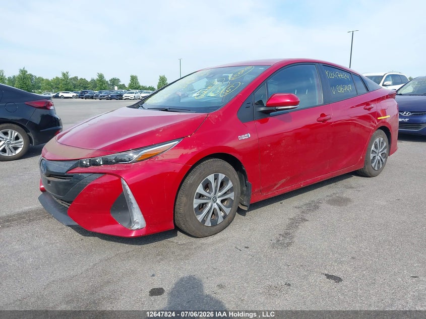 2022 Toyota Prius, Затопление, IAAI, VIN JTDKAMFP4N3216747 — фото 2