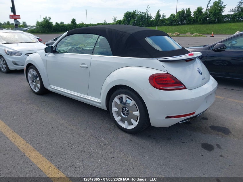 Vin: 3vw5daat1km505549, lot: 3049339, volkswagen beetle wolfsburg edition 20193