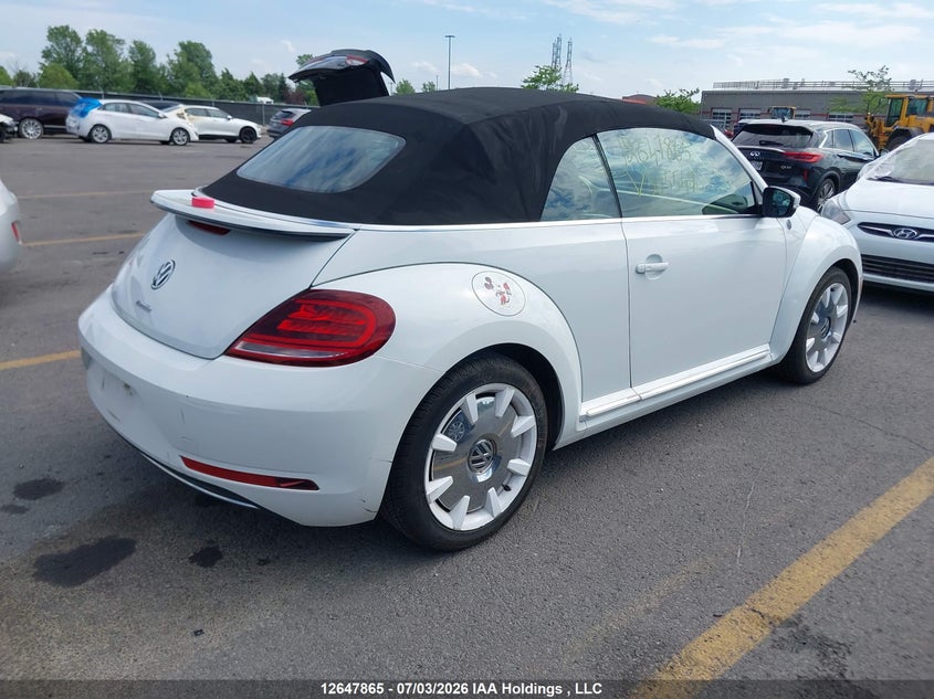 Vin: 3vw5daat1km505549, lot: 3049339, volkswagen beetle wolfsburg edition 20194