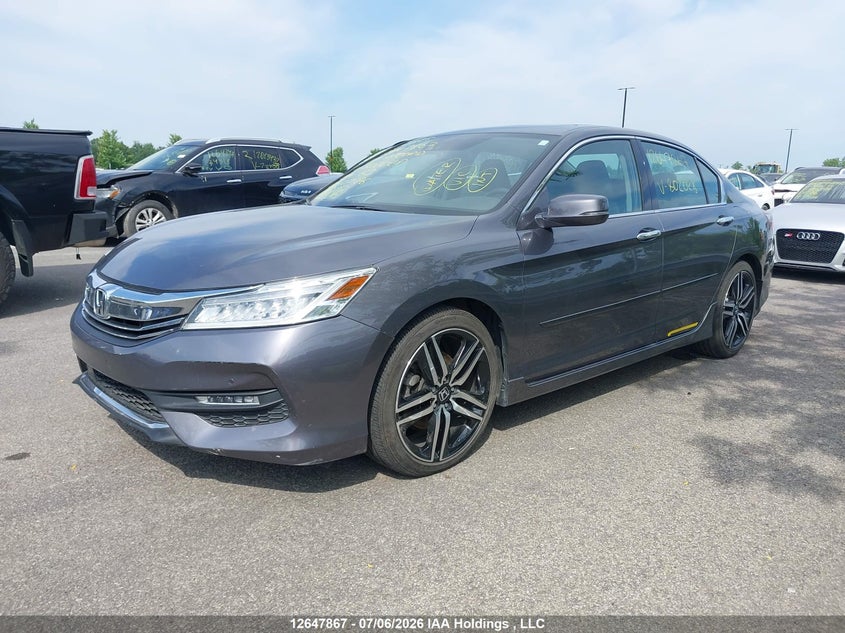 2017 Honda Accord, Water, IAAI, VIN 1HGCR3F97HA802028 — photo 2