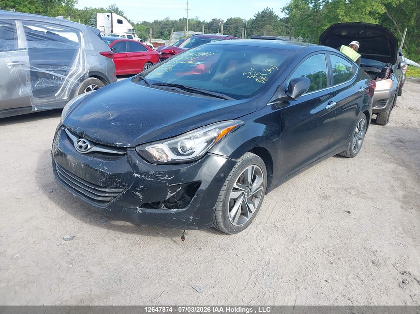 Vin: kmhdh4ah7eu149992, lot: 3049348, hyundai elantra se/sport/limited 20142