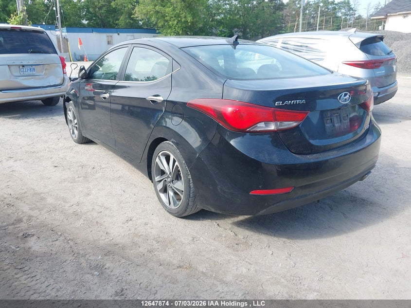 Vin: kmhdh4ah7eu149992, lot: 3049348, hyundai elantra se/sport/limited 20143