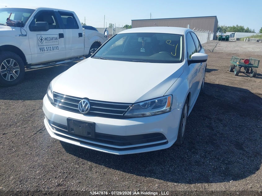 2017 Volkswagen Jetta, Right Side, IAAI, VIN 3VW2B7AJ1HM291861 — photo 2