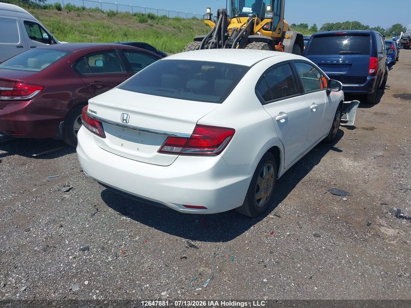 Vin: 2hgfb2f40fh008597, lot: 3049355, honda civic lx 20154