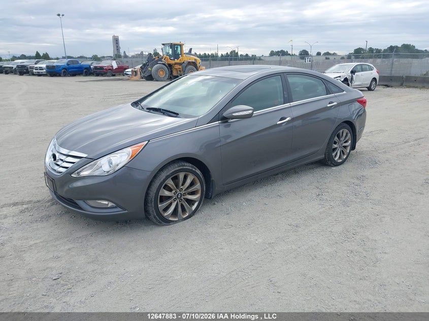 2011 Hyundai Sonata, Благотворительность, IAAI, VIN 5NPEC4AB3BH181802 — фото 2