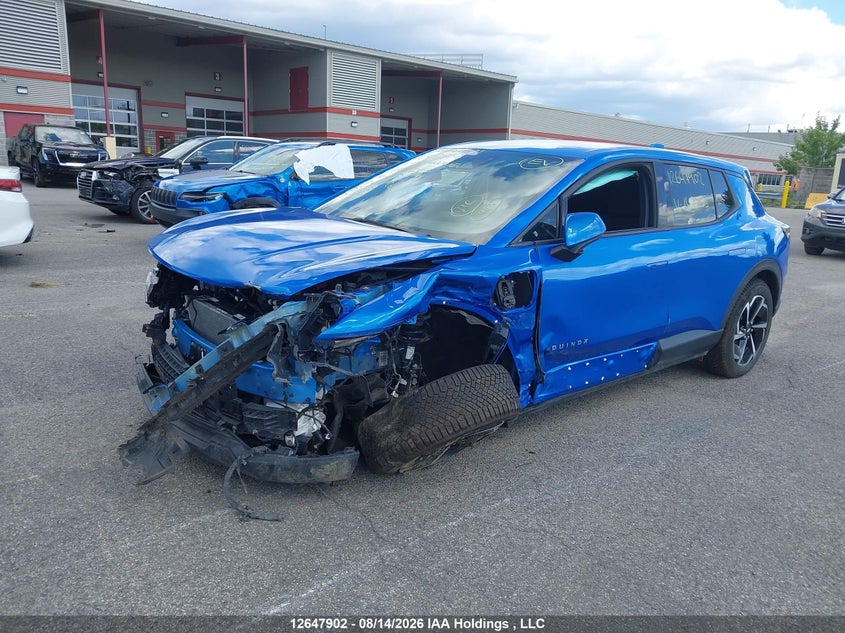 2025 Chevrolet Equinox, Left Front, IAAI, VIN 3GN7DLRP4SS147753 — photo 2