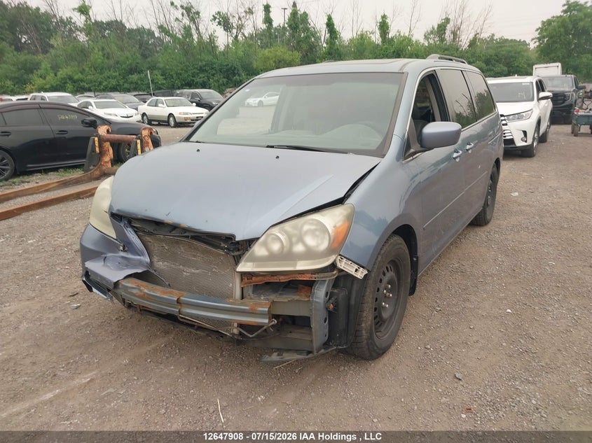 2007 Honda Odyssey, Front, IAAI, VIN 5FNRL38707B512273 — photo 2