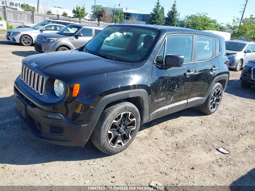 2015 Jeep Renegade, Удар сзади, IAAI, VIN ZACCJAAT0FPB57460 — фото 2