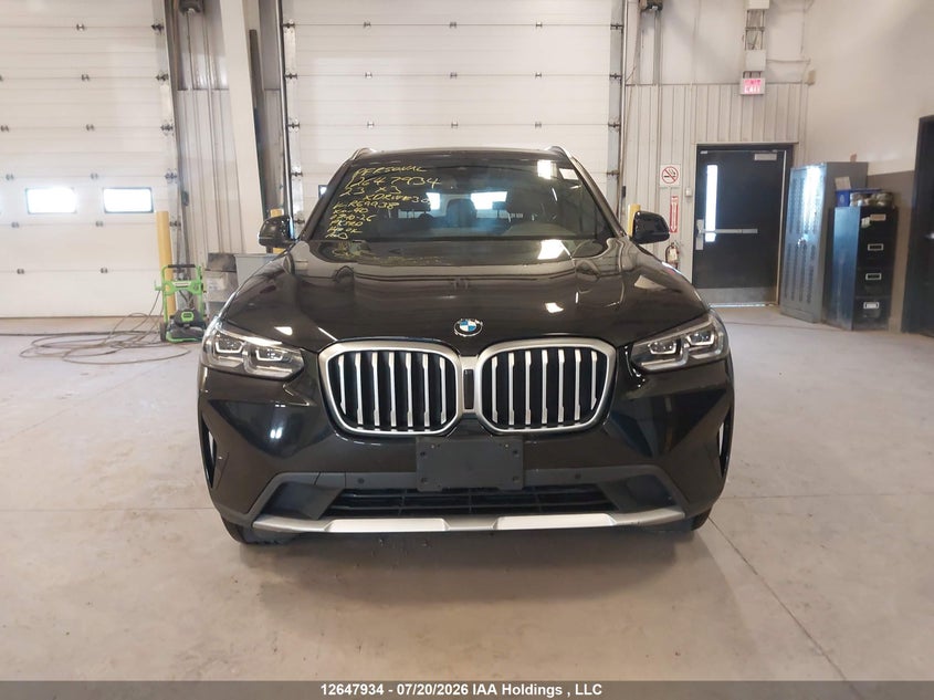 2023 BMW X3 xDrive30I VIN: 5UX53DP07P9R69938 Lot: 12647934
