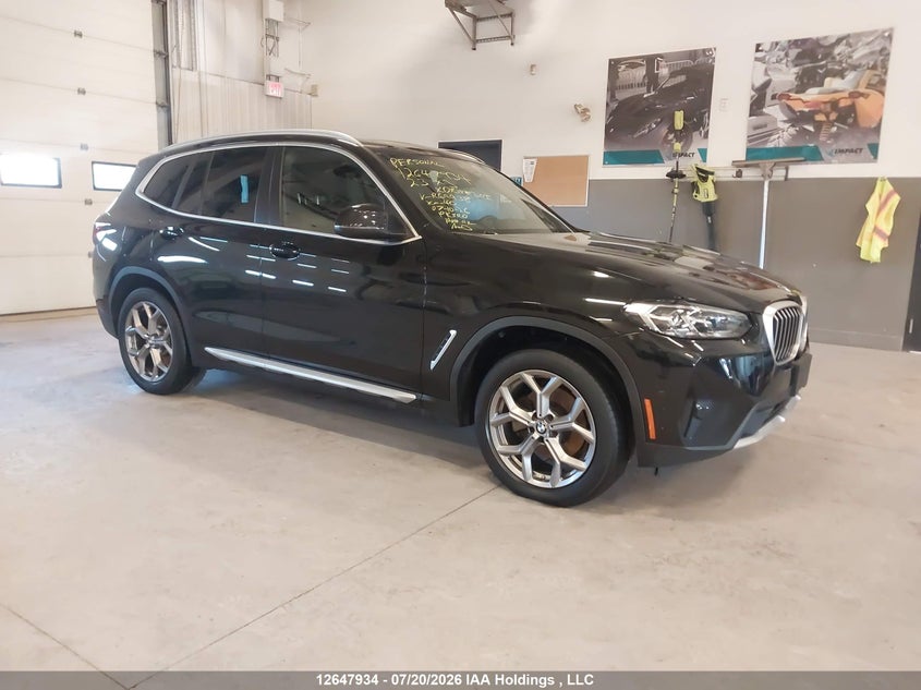 2023 BMW X3 xDrive30I VIN: 5UX53DP07P9R69938 Lot: 12647934