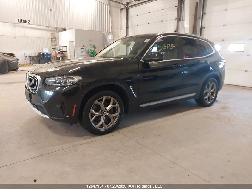 2023 BMW X3 xDrive30I VIN: 5UX53DP07P9R69938 Lot: 12647934
