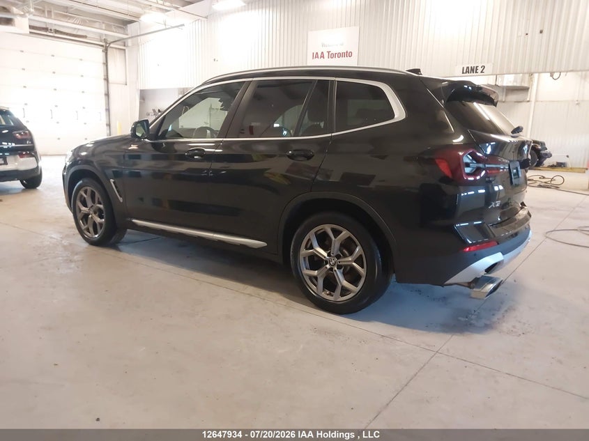 2023 BMW X3 xDrive30I VIN: 5UX53DP07P9R69938 Lot: 12647934