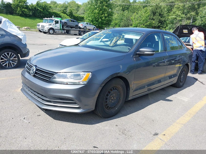 Vin: 3vw267aj5gm398687, lot: 3049411, volkswagen jetta 1.4 tsi trendline/1.4 tsi trendline+ 20162