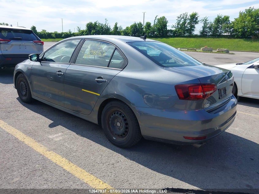 Vin: 3vw267aj5gm398687, lot: 3049411, volkswagen jetta 1.4 tsi trendline/1.4 tsi trendline+ 20163