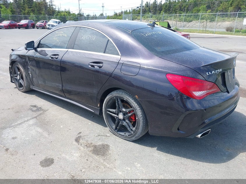 Vin: wddsj4gb6en087701, lot: 3049413, mercedes-benz cla 250 4matic 20143