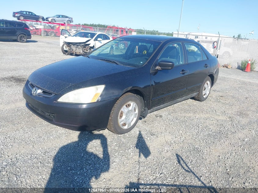 2005 Honda Accord Dx, Front, IAAI, VIN 1HGCM56185A814222 — photo 2