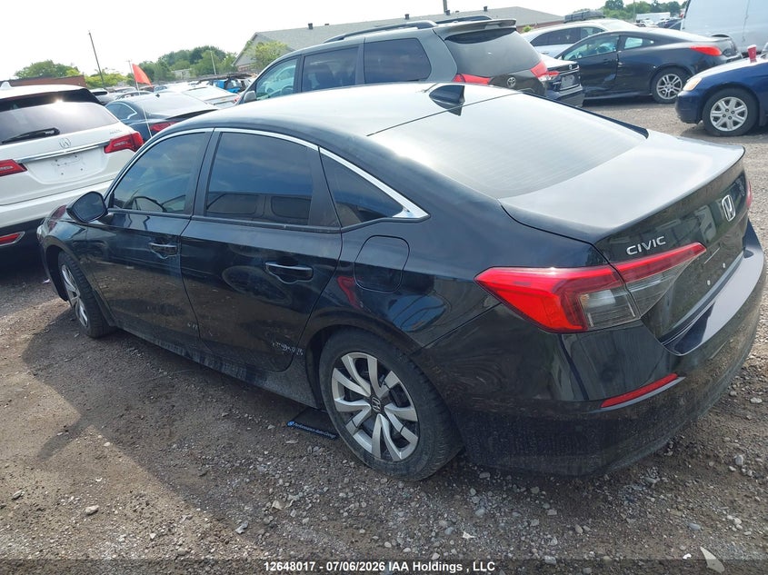Vin: 2hgfe2f2xnh122028, lot: 3049499, honda civic 20223