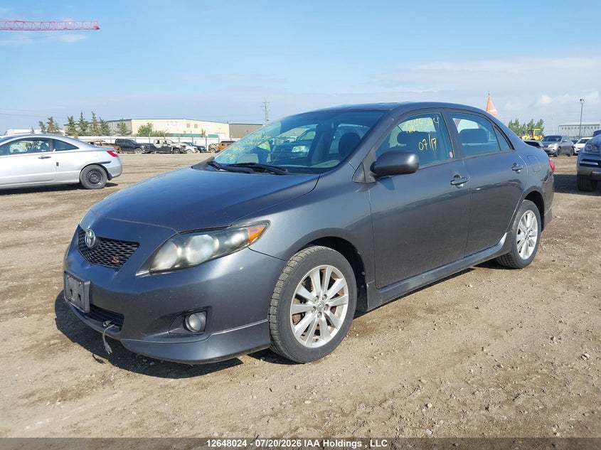 Vin: 2t1bu4ee0ac410099, lot: 3049506, toyota corolla s 20102