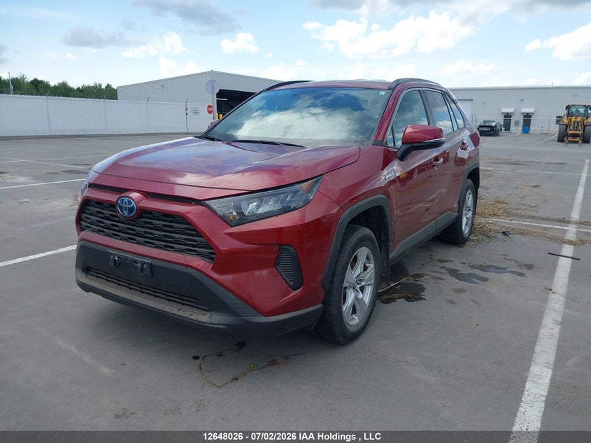 2019 Toyota RAV 4, Затоплення, IAAI, VIN 2T3BWRFV4KW009555 — фото 2
