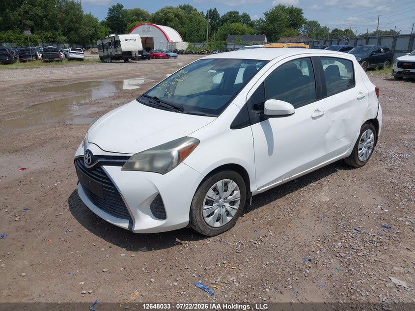Vin: vnkktud37ha081734, lot: 3049518, toyota yaris l/le/se 20172