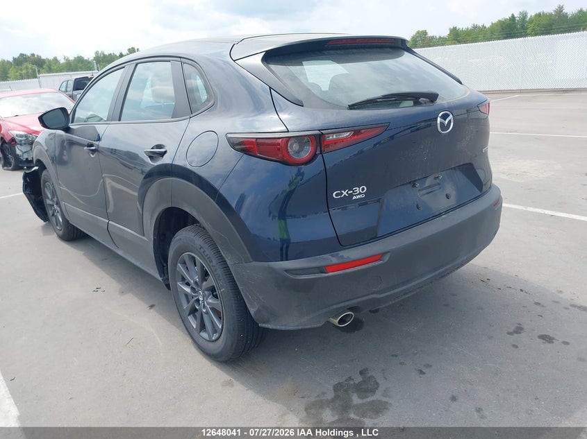 Vin: 3mvdmbbl3tm134834, lot: 3049528, mazda cx-30 gx 20263