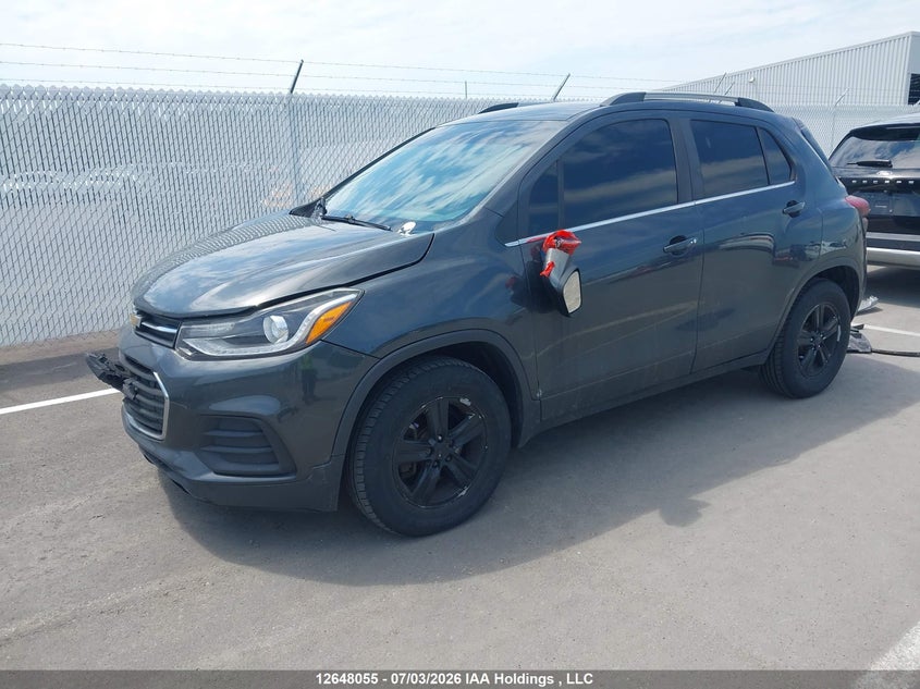 Vin: 3gncjpsb8hl267121, lot: 3049543, chevrolet trax lt 20172