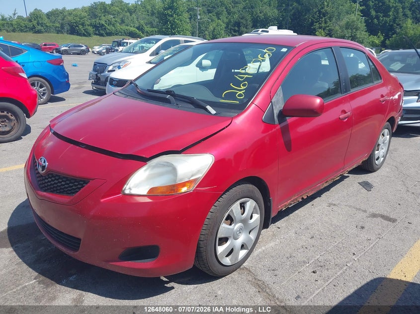 Vin: jtdbt4k39b1412493, lot: 3049552, toyota yaris 20112