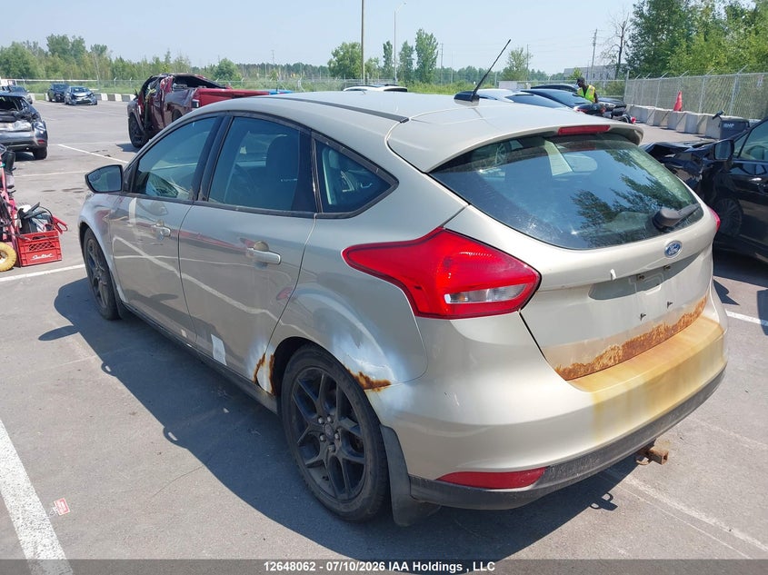 Vin: 1fadp3k22fl235803, lot: 3049555, ford focus 20153