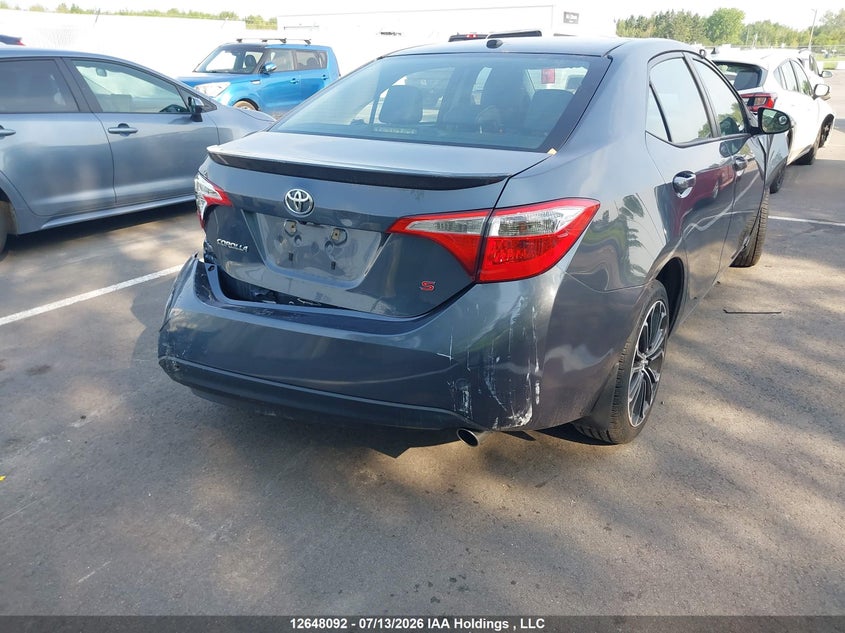 Vin: 2t1burhe9gc726943, lot: 3049594, toyota corolla s 20164