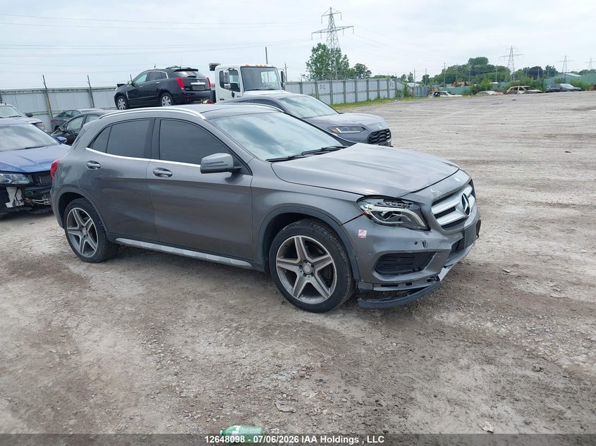 2016 Mercedes-Benz Gla 250 4Matic, Right Front, IAAI, VIN WDCTG4GB9GJ262797