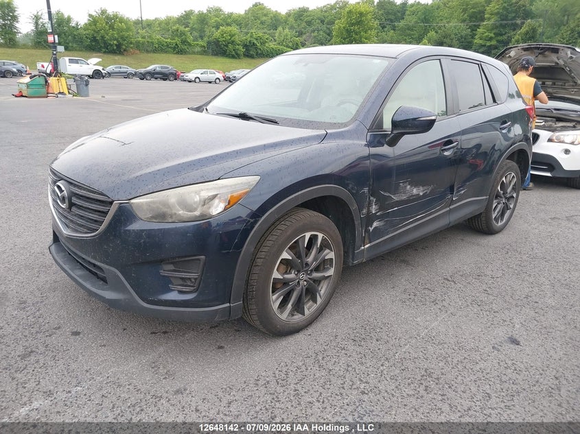 2016 Mazda CX-5, Left Side, IAAI, VIN JM3KE4DYXG0768491 — photo 2