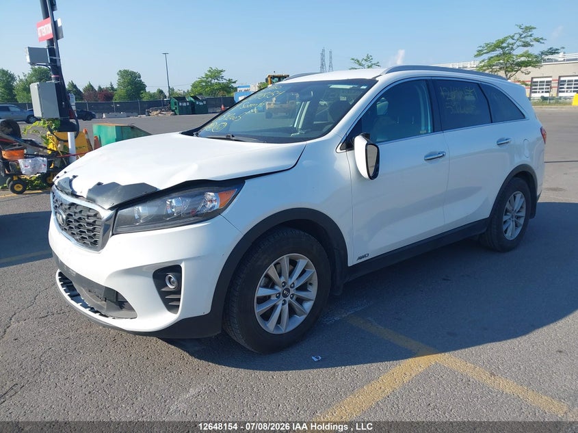 2019 Kia Sorento, Удар спереду, IAAI, VIN 5XYPGDA5XKG542005 — фото 2