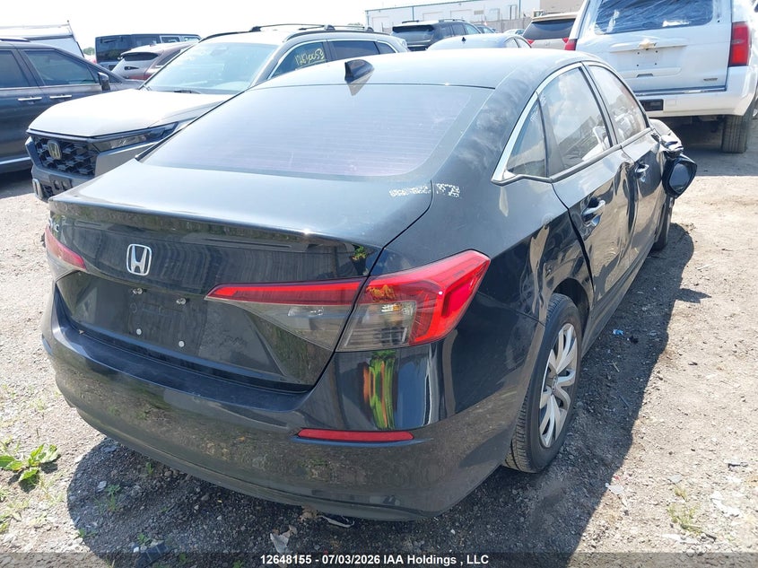 Vin: 2hgfe2f21ph106139, lot: 3049658, honda civic 20234