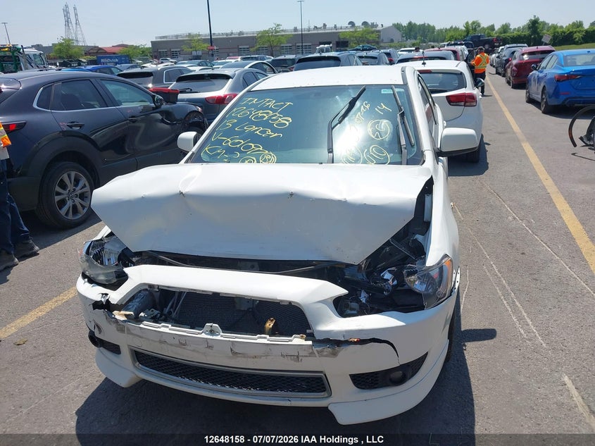 2013 MITSUBISHI LANCER SEDAN 2.4L I-4 DOHC, VVT, 168HP