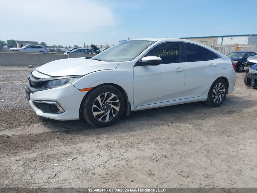 Vin: 2hgfc2f75lh019341, lot: 3049744, honda civic 20202