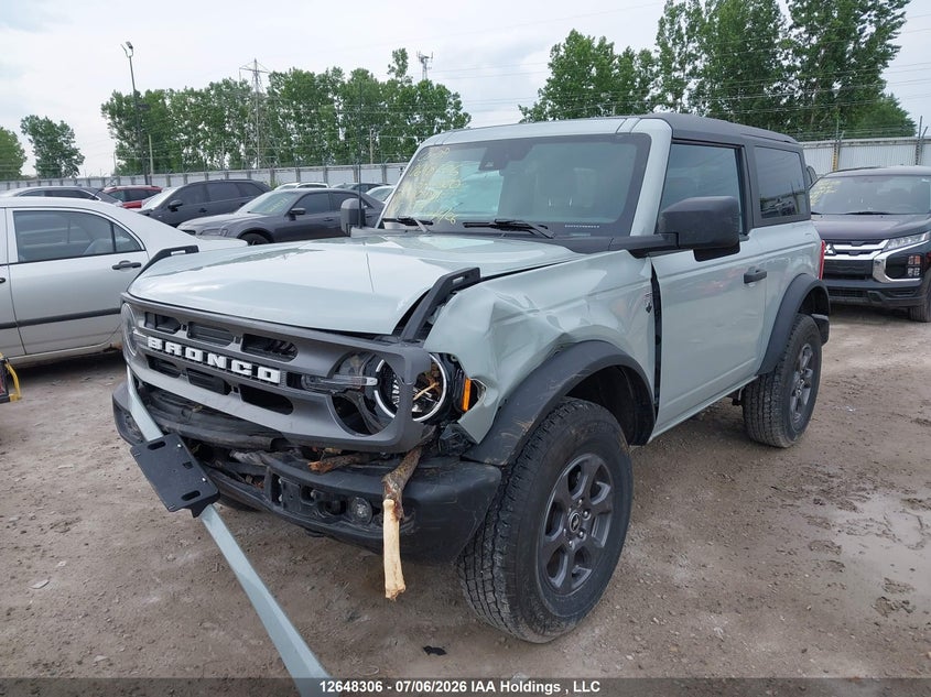 2024 Ford Bronco, Front, IAAI, VIN 1FMDE7AHXRLB10481 — photo 2