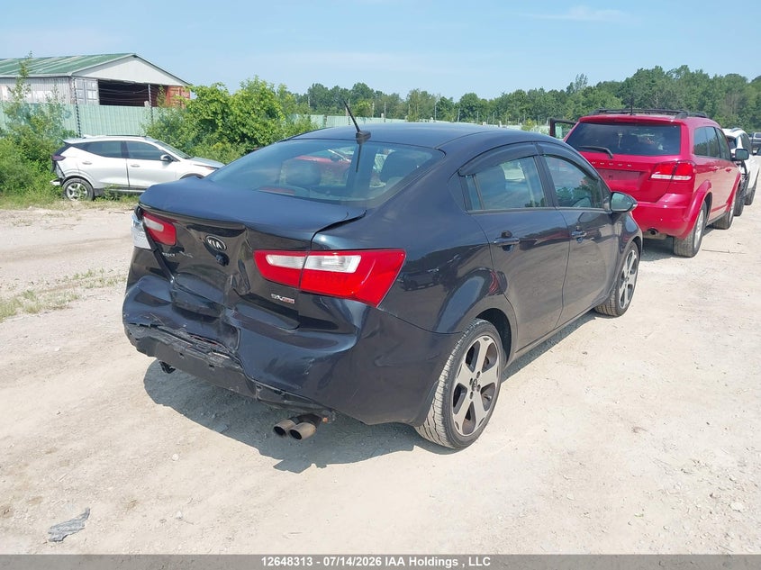 Vin: knadn4a3xd6219275, lot: 3049818, kia rio ex/sx 20134