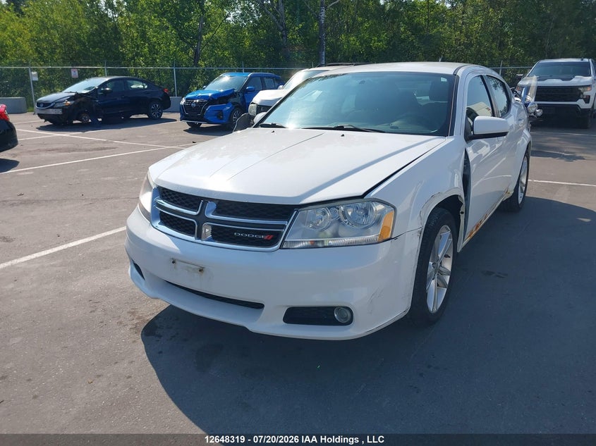 Vin: 1c3cdzcbxdn502305, lot: 3049827, dodge avenger 20132