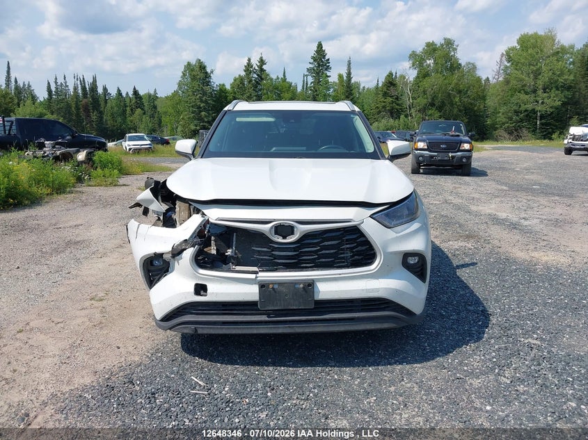 2022 Toyota Highlander Xle VIN: 5TDGZRBH5NS168524 Lot: 12648346