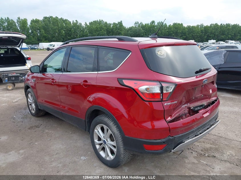 Vin: 1fmcu9hd1juc72401, lot: 3049878, ford escape sel 20183