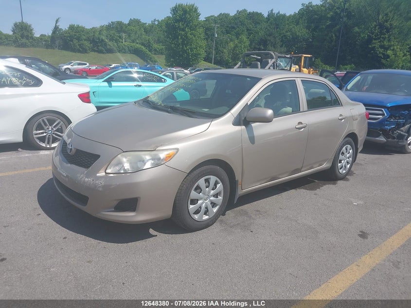2010 Toyota Corolla, Затопление, IAAI, VIN 2T1BU4EE1AC208954 — фото 2