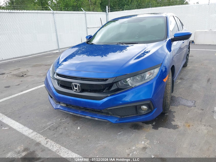 Vin: 2hgfc2f83mh008736, lot: 3049897, honda civic 20212