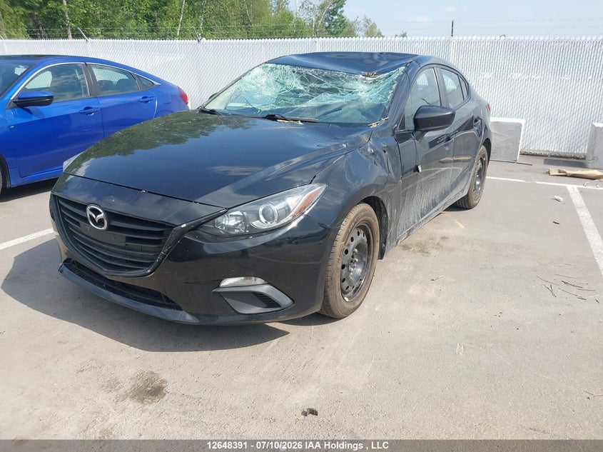 Vin: 3mzbm1u71fm234418, lot: 3049900, mazda mazda3 20152