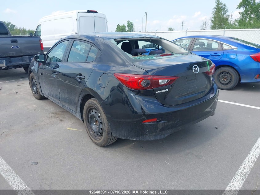 Vin: 3mzbm1u71fm234418, lot: 3049900, mazda mazda3 20153