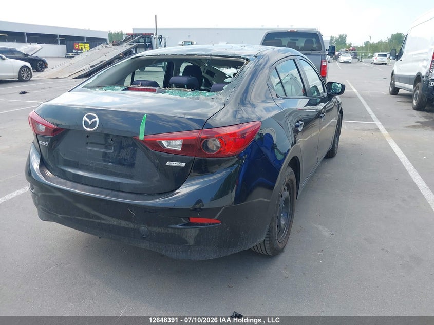 Vin: 3mzbm1u71fm234418, lot: 3049900, mazda mazda3 20154