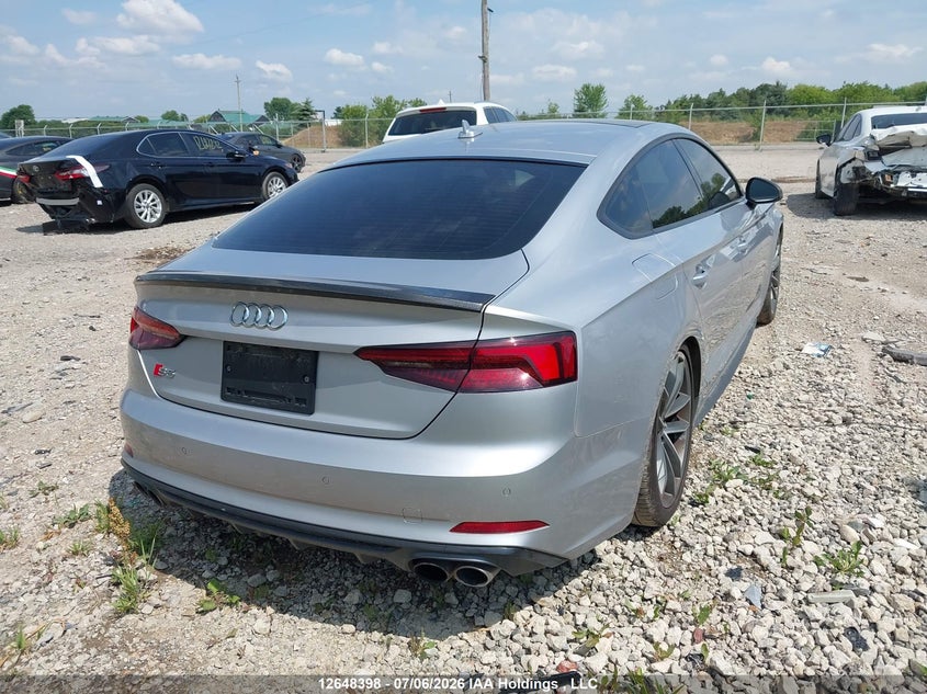 Vin: wauc4cf53ja130420, lot: 3049907, audi s5 prestige 20184