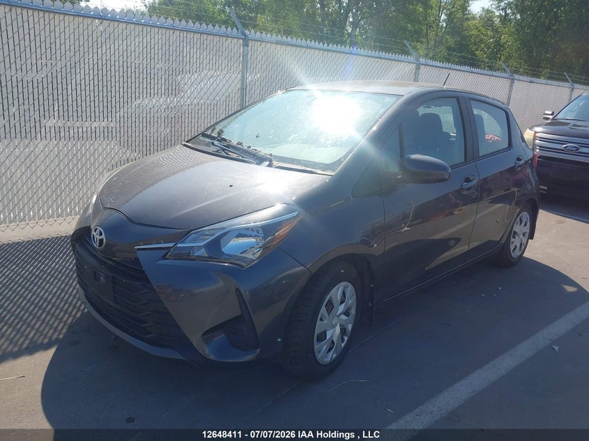 2018 Toyota Yaris, Rear, IAAI, VIN VNKKTUD31JA091231 — photo 2