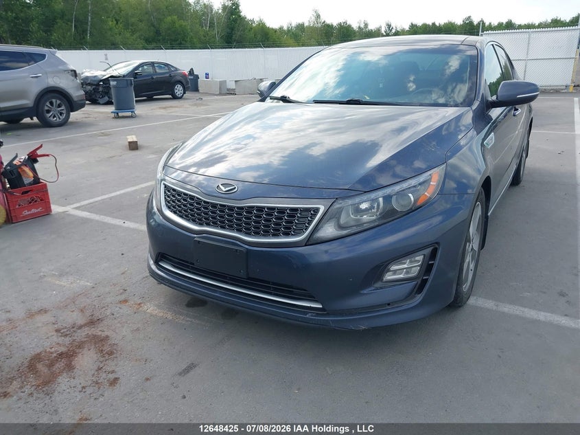 Vin: knagn4ad7e5075293, lot: 3049935, kia optima hybrid ex/ex premium 20142