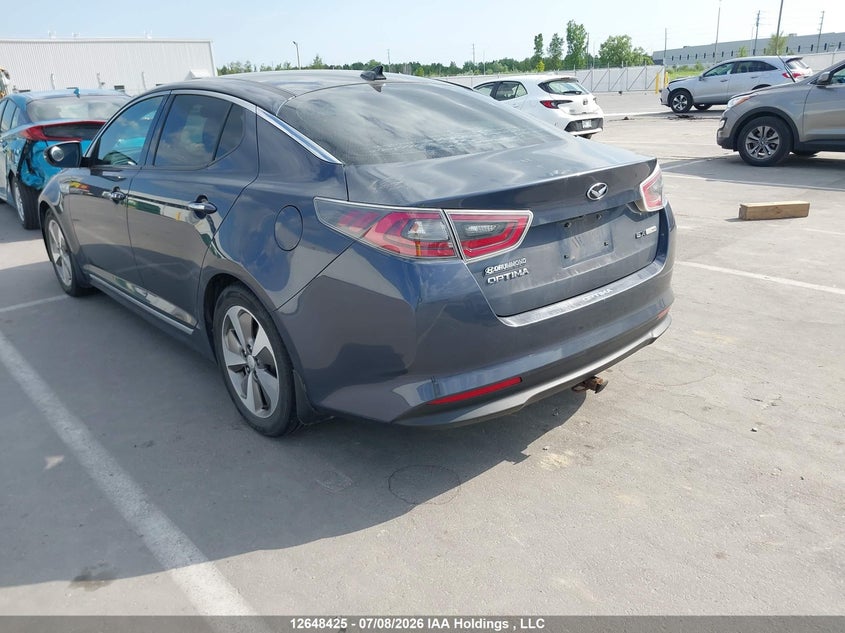 Vin: knagn4ad7e5075293, lot: 3049935, kia optima hybrid ex/ex premium 20143